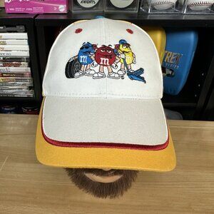 Nascar M&M's Racing #18 Kyle Busch Chase Authentics Adjustable StrapBack Cap Hat